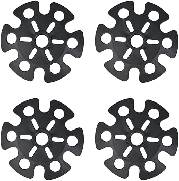 6Pcs Replacement Cane Tips - Walking Sticks Accessories, Fit Most Trekking & Hiking Poles