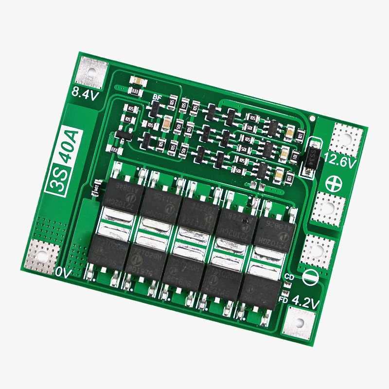 DHRUVPRO 3S 40A Li-ion Lithium Battery-Charging -Lipo Cell Module PCB BMS Protection Board for Drill Motor 12.6V with Balance (B0BSS84KLV) Amazon Price History, Amazon Price Tracker