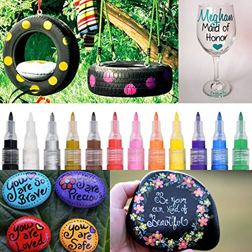 Künstlerbedarf - Set di pennarelli acrilici con