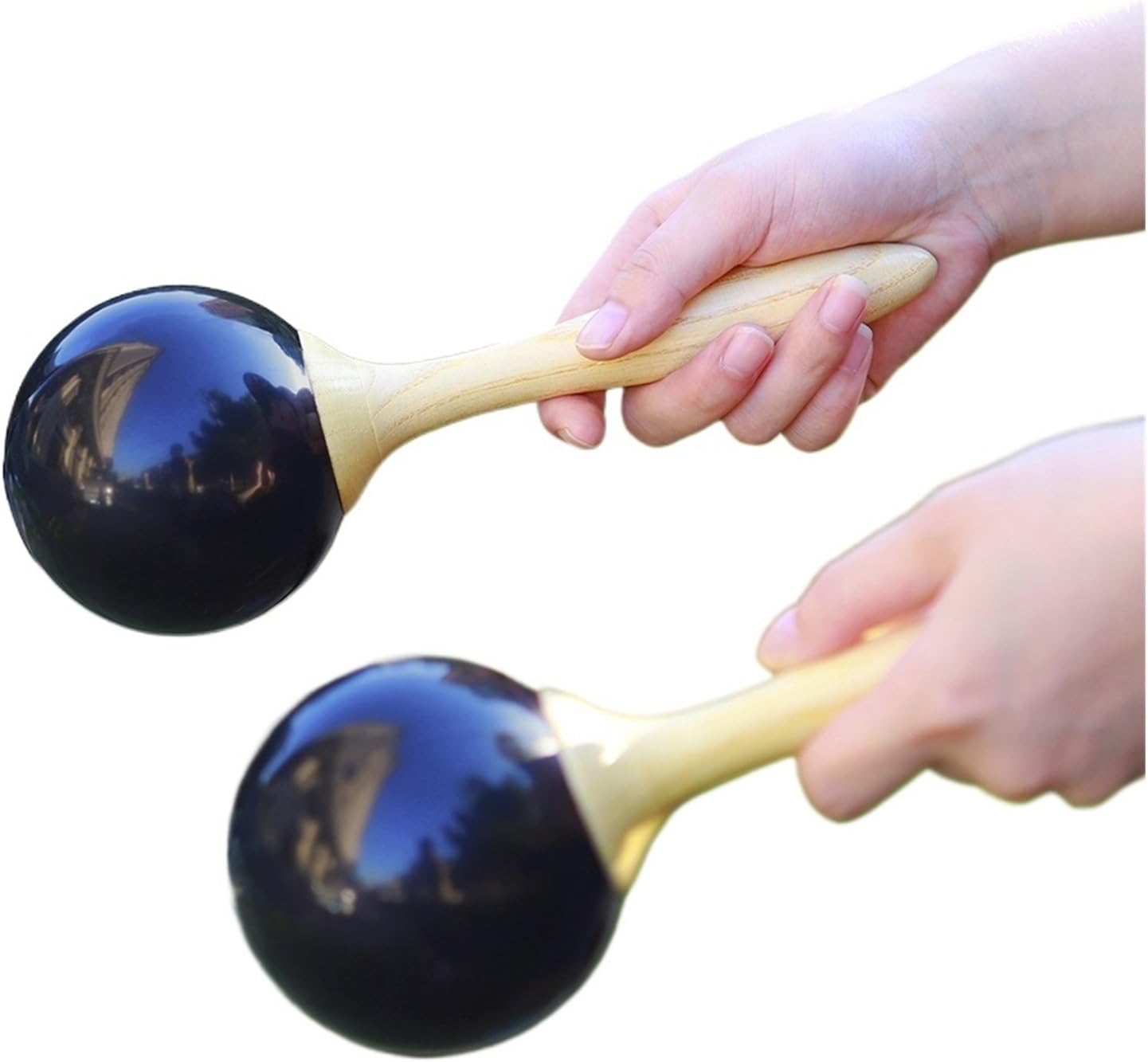maracas, Instruments Black Sand Hammer Maraca Rattle Ball Large Shaker,for music event