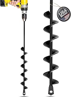 Sproot Garden Auger Drill Bit for Planting 1.6x16.5 Inch - Umbrellas and...