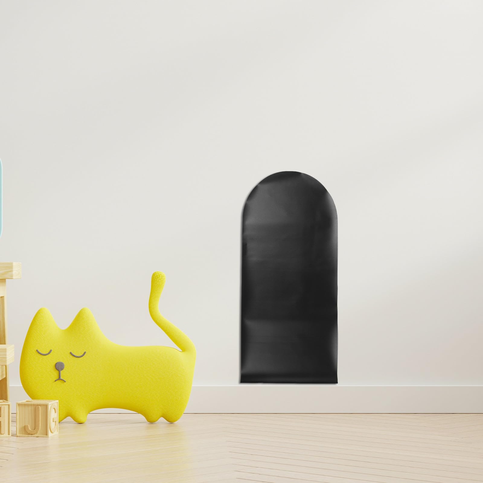 Pizarra Magnética de Pared Infantil Forma de Arco, Flexible para Escritura y Fácil de Limpiar, Adecuado para Decoración del Hogar y Familias