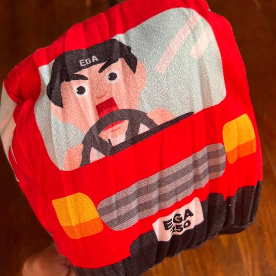 エガちゃん　クッション　エガちゃんねる　江頭2:50 エガちゃんねる ラウンドクッション モーリーファンタジー限定