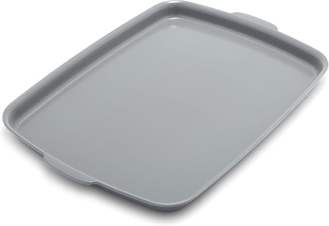 GreenPan 18" x 13" Half Rectangular Baking Pan, Gray