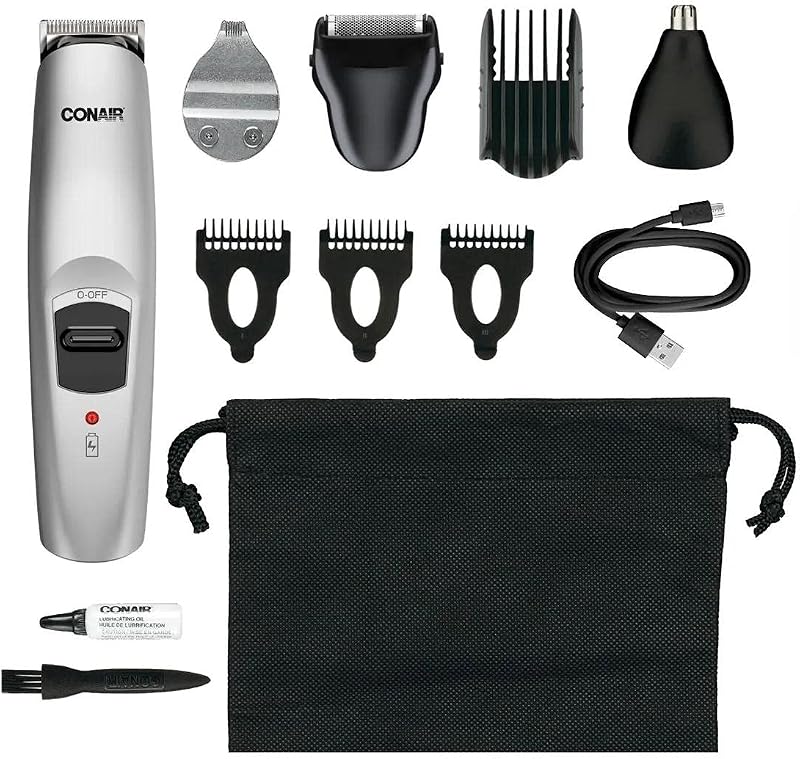 Aparador recarregável multifuncional Conair Man