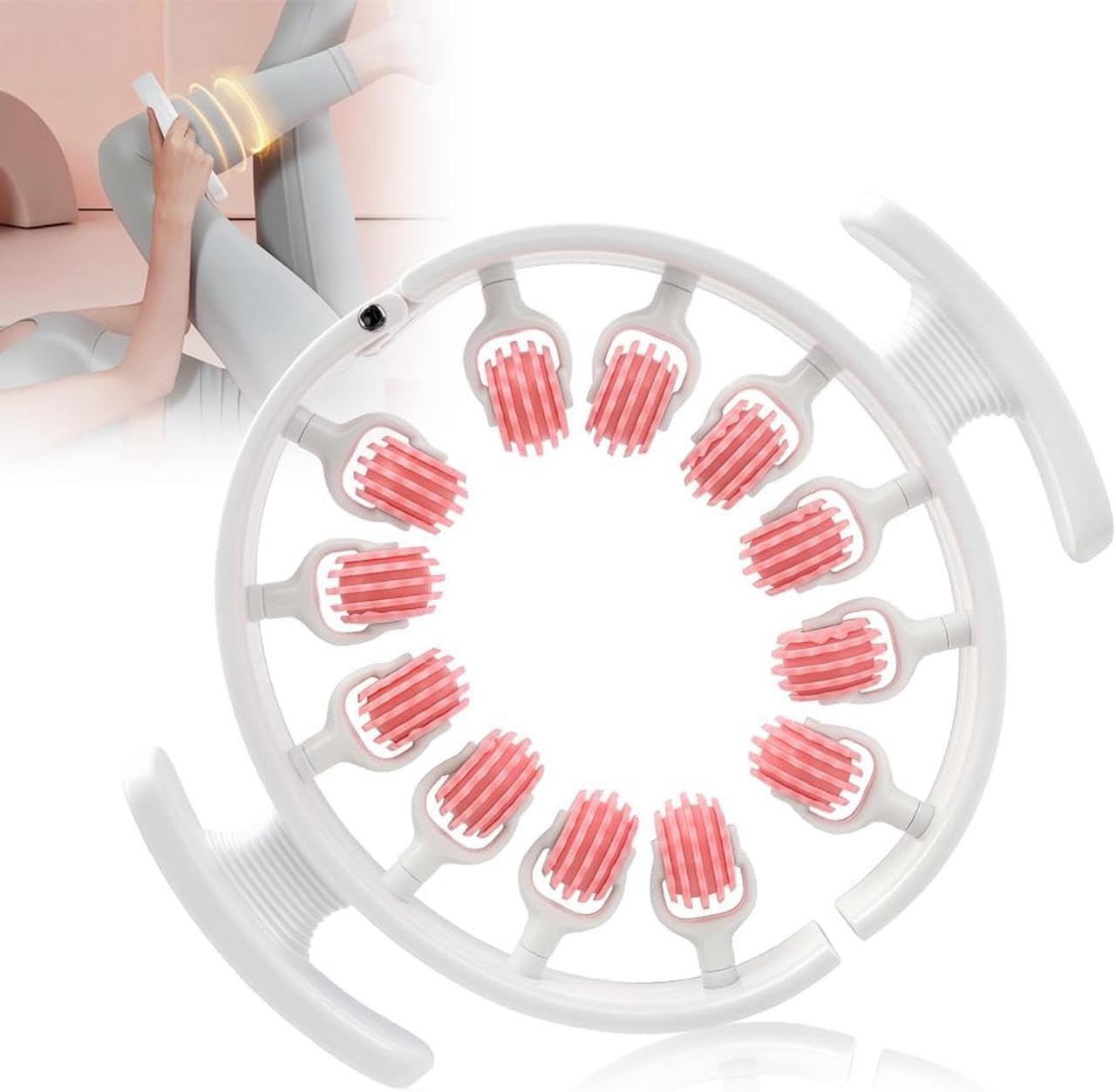 SPIREX Cellulite Massager Roller 360 Coverage Anti Cellulite Massager Lymphatic Drainage Device Legs Massager Muscle Therapy Massage-image-38