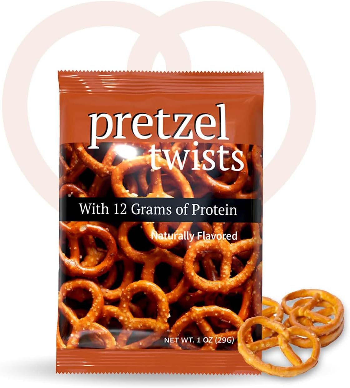 NutriWise – Pretzel Protein Twists | 7/Bags | Weight Loss, Diet, Keto Friendly, Hunger Control, Healthy Snack | Low Fat, Low Carb, Low Calorie