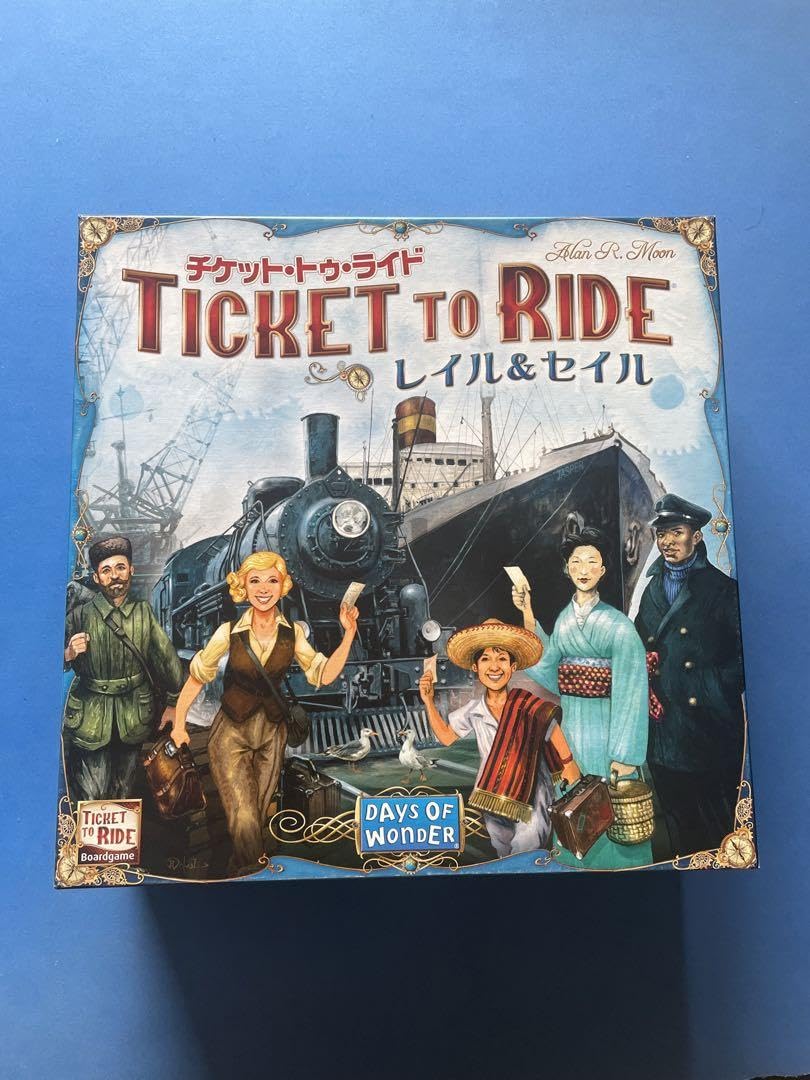 Amazon | チケット トゥ ライド レイル&セイル 日本語版 ボードゲーム  