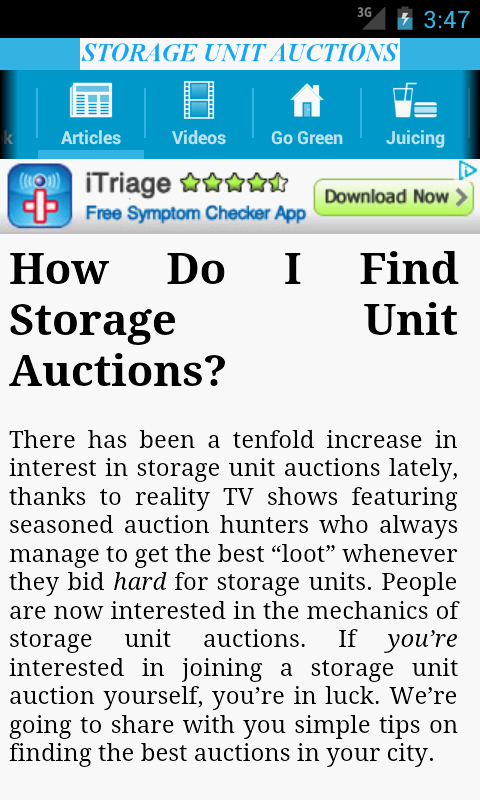 Storage Unit Auction Sheet Storage Unit Auctions - App on Amazon Appstore