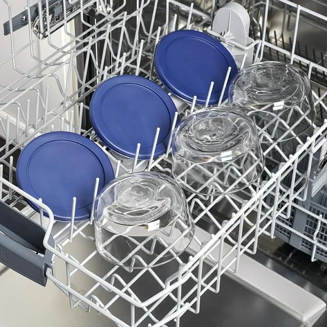 Miniatura 2 de 6 recipientes de vidrio para almacenamiento de alimentos con tapa, recipiente de preparación de comidas de cocina para almuerzo, recipientes