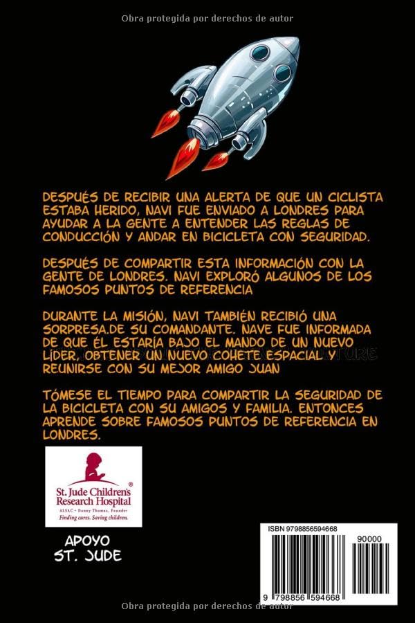 Miniatura 2 de Una Aventura de Navi Manténgase Seguro en Su Mundo Seguridad en Bicicleta (Spanish Edition)