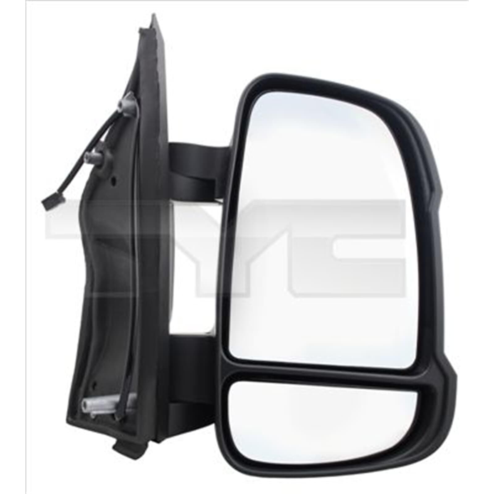 TYC 309-0176 Espejo retrovisor para ajuste elect. espejo convexo calefactable brazo corto de espejo izquierda Compatible con FIAT Ducato Camión de plataforma/Chasis 250, 290 Ducato Bus 250, 290