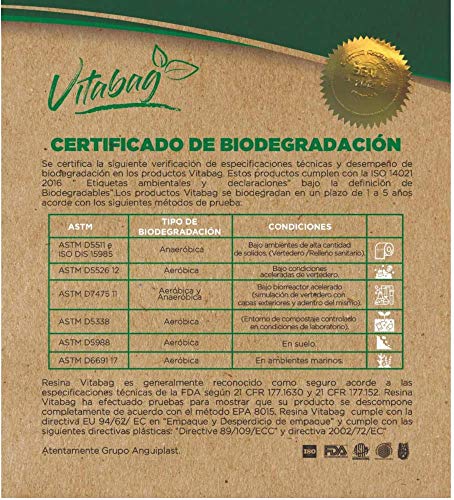 Encuentra la mejor selección de Bolsas biodegradables los más solicitados. 8 Imagen adicional