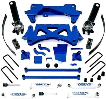 Fabtech 95.5-04 Toyota Tacoma 2WD/4WD 6 Lug 6in Performance System - Component Box 1