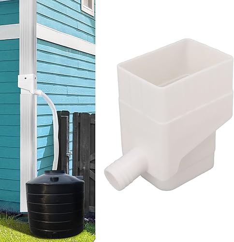 Miniatura 3 de TUORE Kit desviador de bajada, sistema desviador de recolección de agua de lluvia, profesional, resistente a los rayos UV, universal, reutilizable,