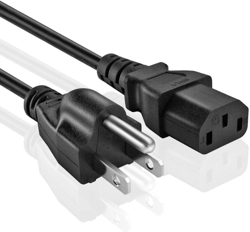 MaxLLTo10FT Replacement AC in Power Cord Outlet Socket Cable Plug for Hartke LH1000 1000 Watt Bass Guitar Amplifier Head Power Amp Class A Tube Preamp