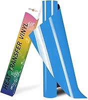 Vista 43 de HTVRONT - Rollo de vinilo termotransferible, 12 in x 8 ft, para diseños en camisetas, fácil de cortar y despegar, color negro, blanco y rojo