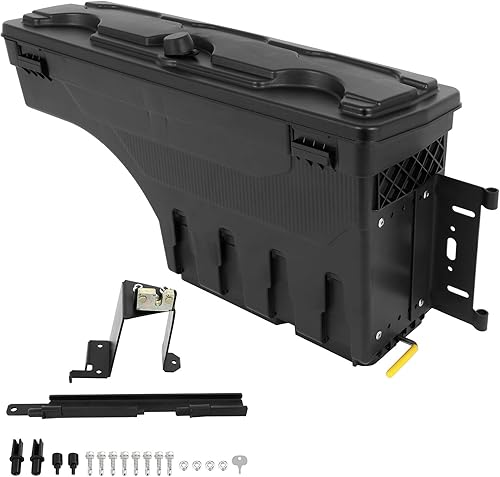 Miniatura 9 de ROADFAR Caja de almacenamiento de repuesto para caja de camioneta para Chevrolet Silverado 1500 2019-2020, para GMC Sierra 1500 2019-2020, para GMC