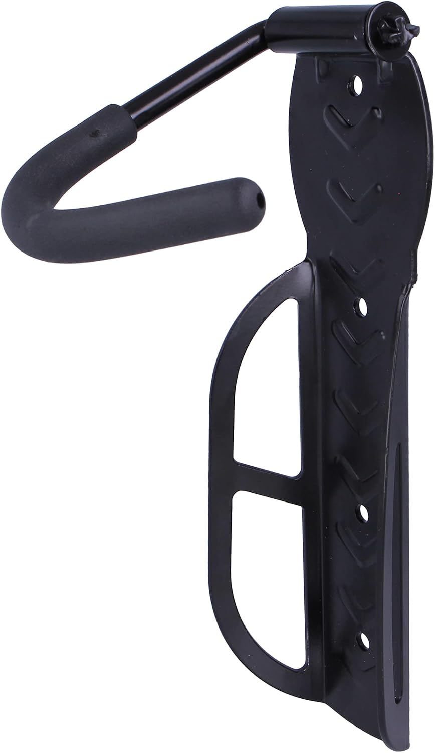 Amig - Folding Bike Hanger | Wall Mount | Steel | Non-Slip Rubber Coating | Load Capacity: 22 kg