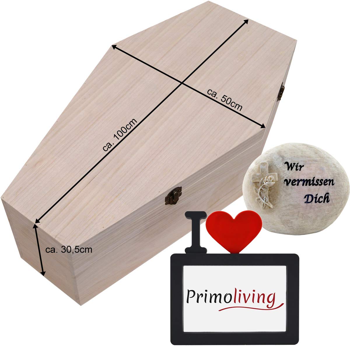 PrimoLivingP-747 Pet Coffin Memorial Kit Size 3XL