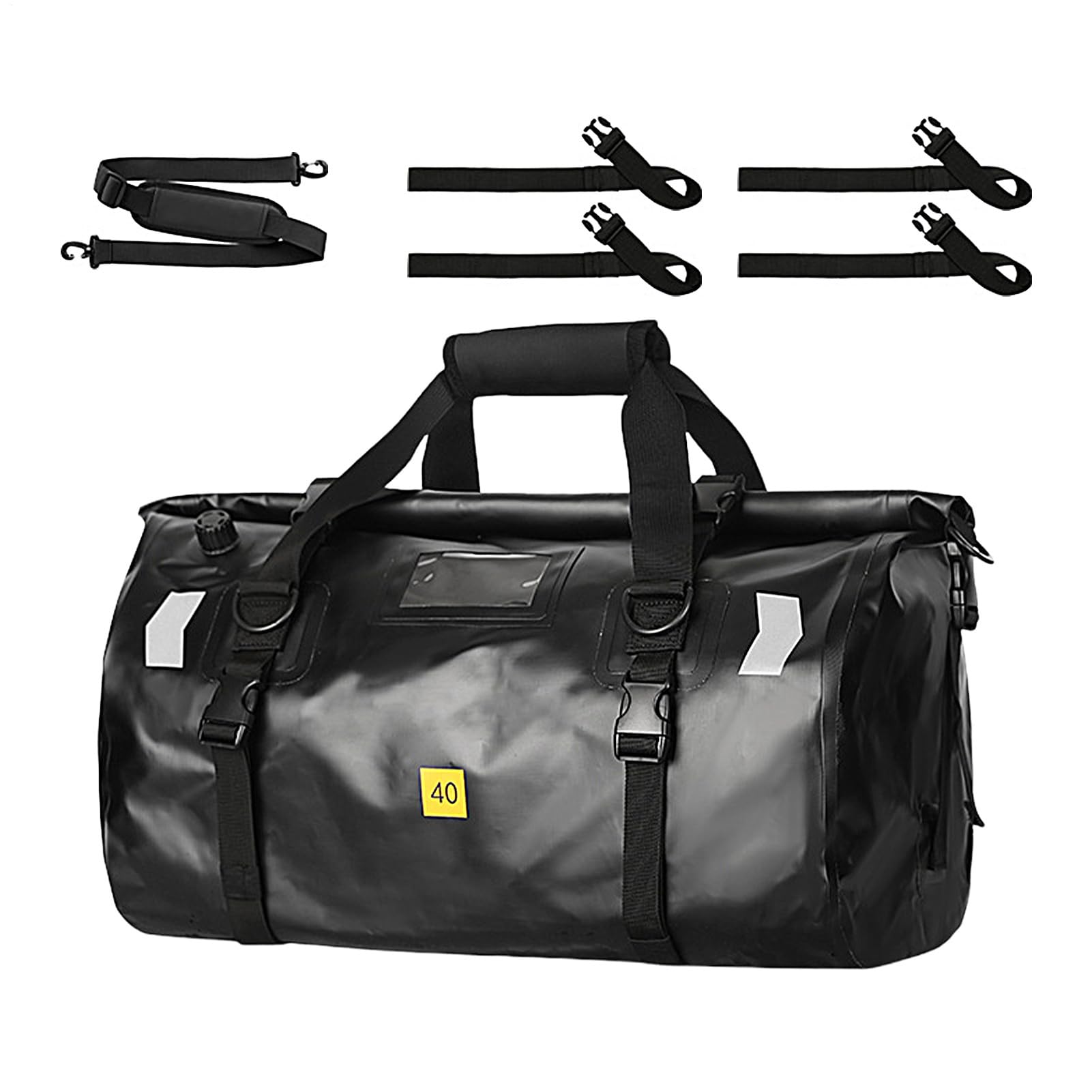 Borsa in tela impermeabile – Zaino impermeabile da 40 l | Top Roll di