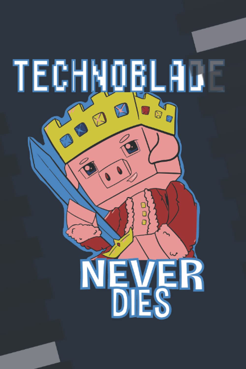 Technoblade Never Dies Sketch Book Journal ( 6" x 9" )
