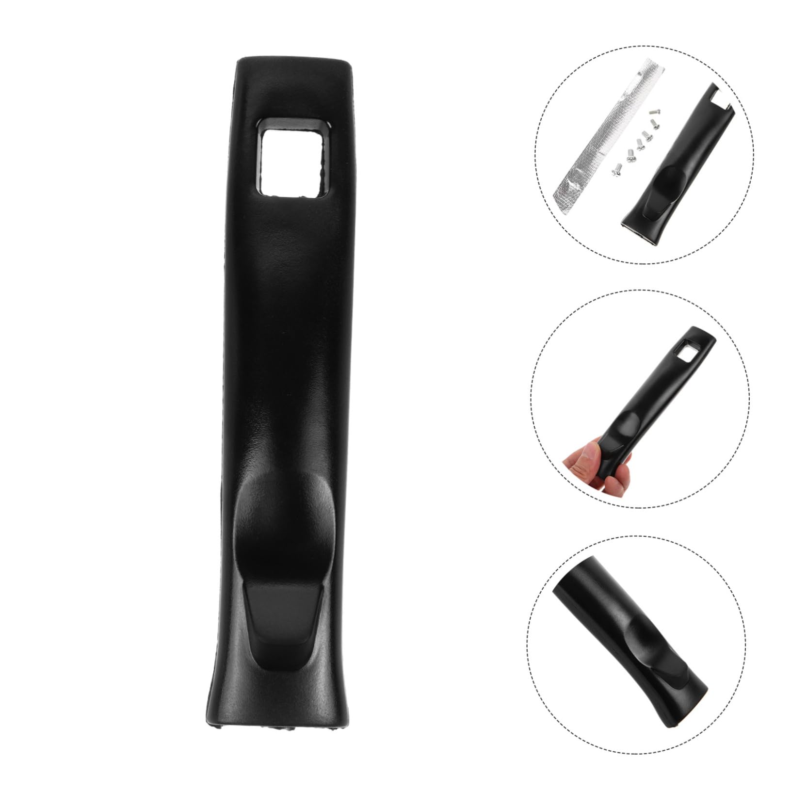 Cabilock 5 Piezas Accesorios para Mangos de Wok Asas de Cocina Mango de sartén Mango de Repuesto para sartén Asa para Olla Anti-Quemaduras empuñadura bateria de Cocina Mango de Olla General