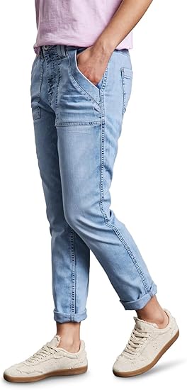 Cargo broek voor dames in Groen
