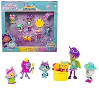 Gabby’s Dollhouse, Set Deluxe con Personaggi a Tema Festa