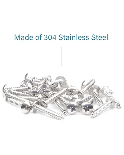 Miniatura 4 de 200 tornillos para madera con cabeza Phillips inoxidable 304 de truss de 34 "(20 mm)