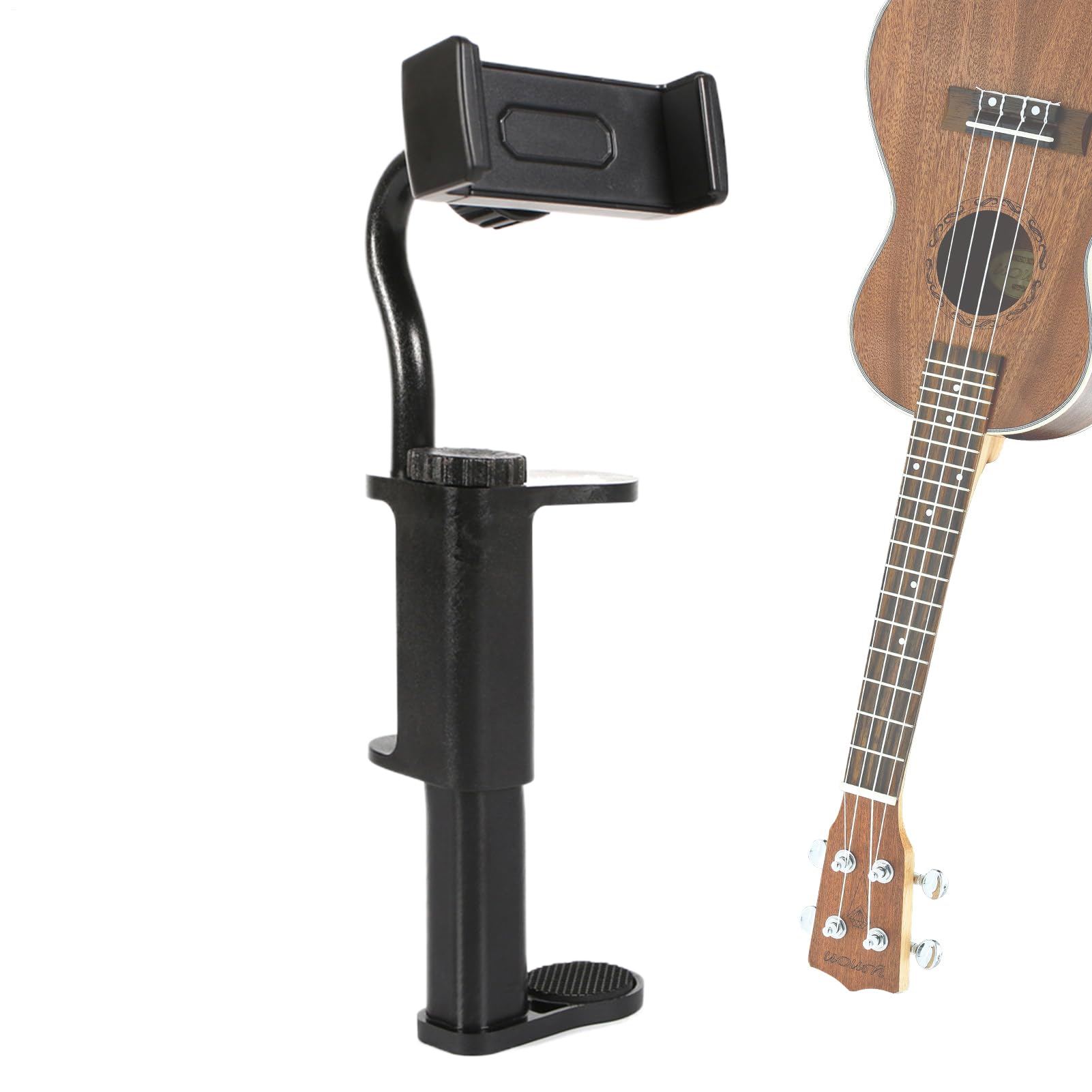 Support de téléphone pour guitare orientable pour lecture et streaming - 8