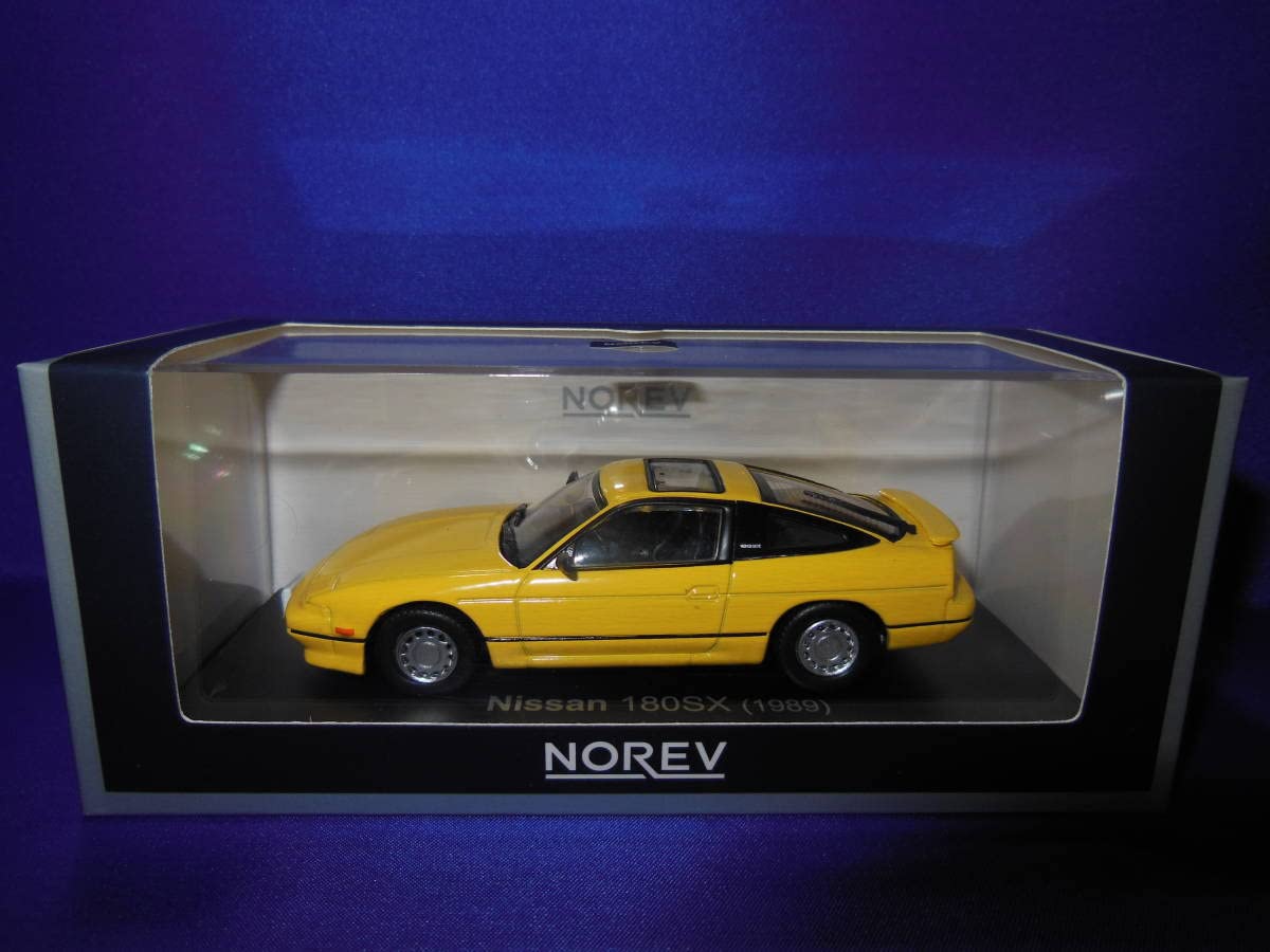 Amazon | 1/43 NOREV 日産 RPS13 180SX 黄 ノレブ/古口美範/川畑