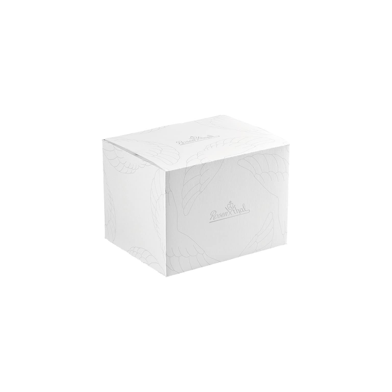 Rosenthal Angel Medium White Matt Porcelain Angel - 9.0 cm x 8.9 cm - Height 10.5 cm, Porcelain, 10,5 cm - Image 3