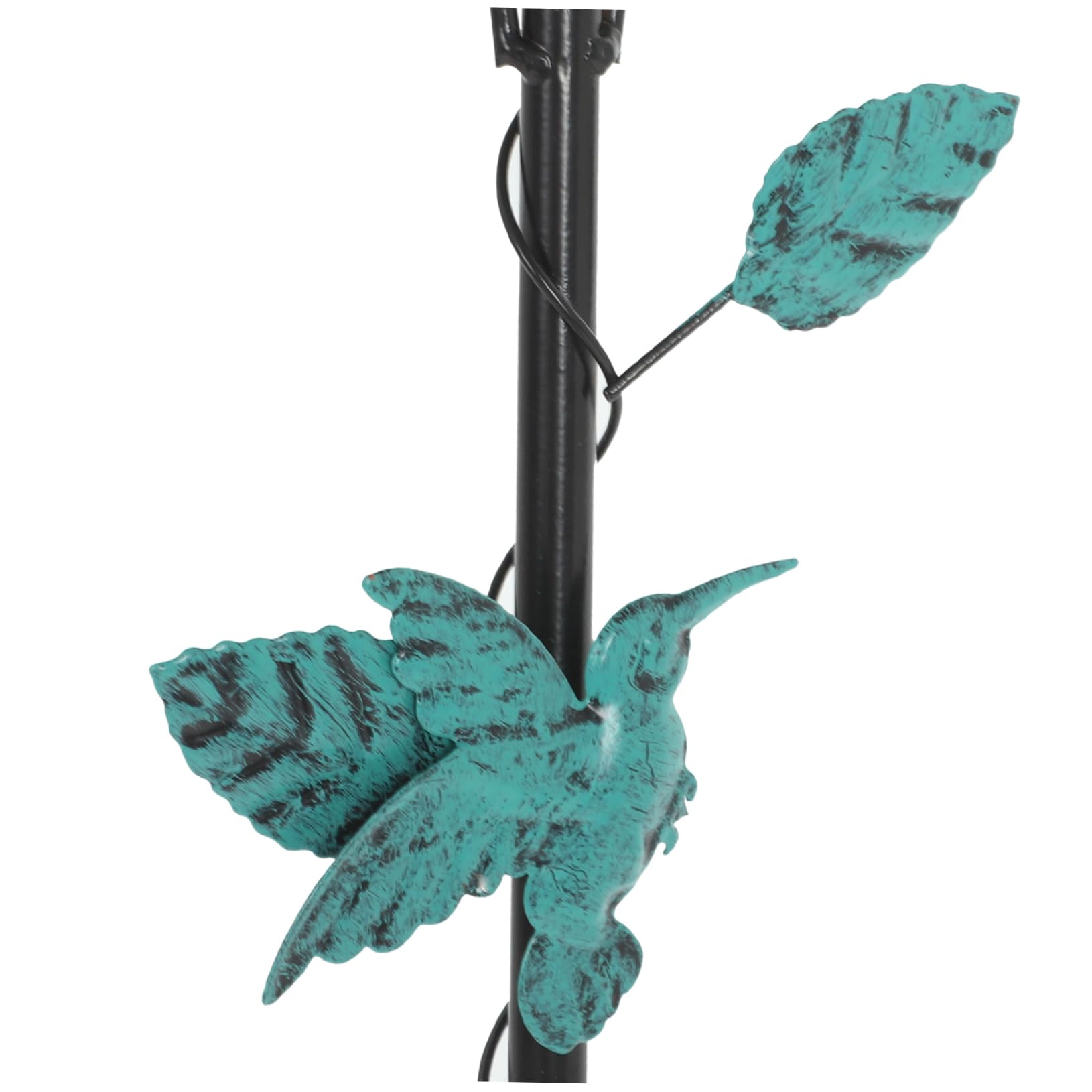 POPETPOP Bain d'oiseaux avec Piquet pour Jardin et Terrasse, Bassin pour Oiseaux de Cour, Design à Enfoncer Le Sol, Attire et Perruches