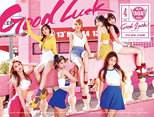 AOA Mini Album Vol. 4 - Good Luck: Weekend (B Version) with Folded Poster