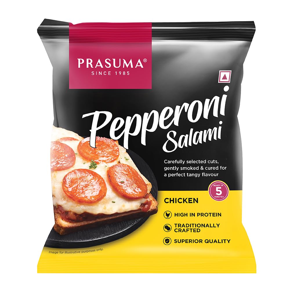 Prasuma Frozen Chicken Pepperoni Salami 100g
