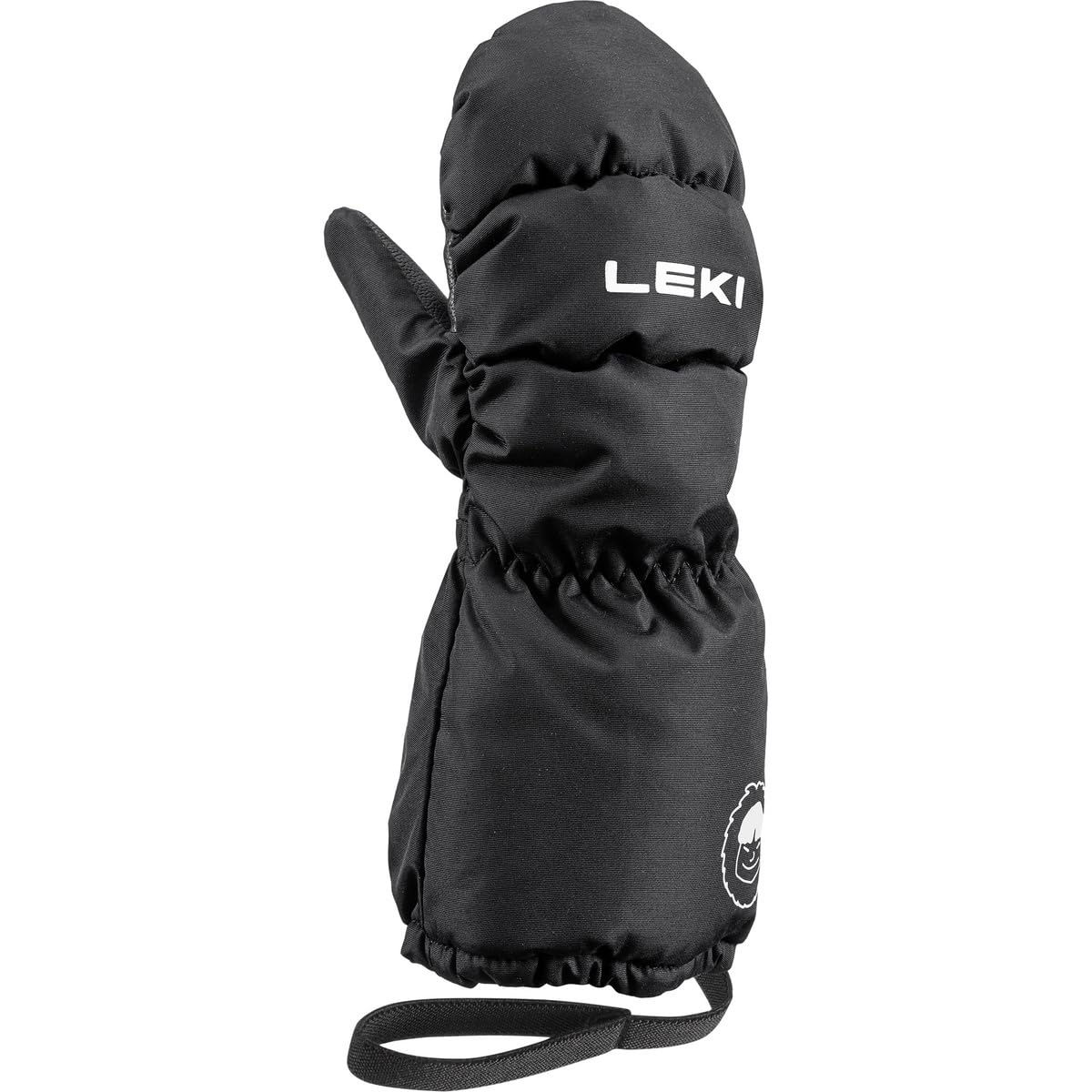 LEKI Children's Little Eskimo Gloves, Black, EU 5