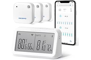 INKBIRD WiFi Digital Indoor & Pool Monitor Set