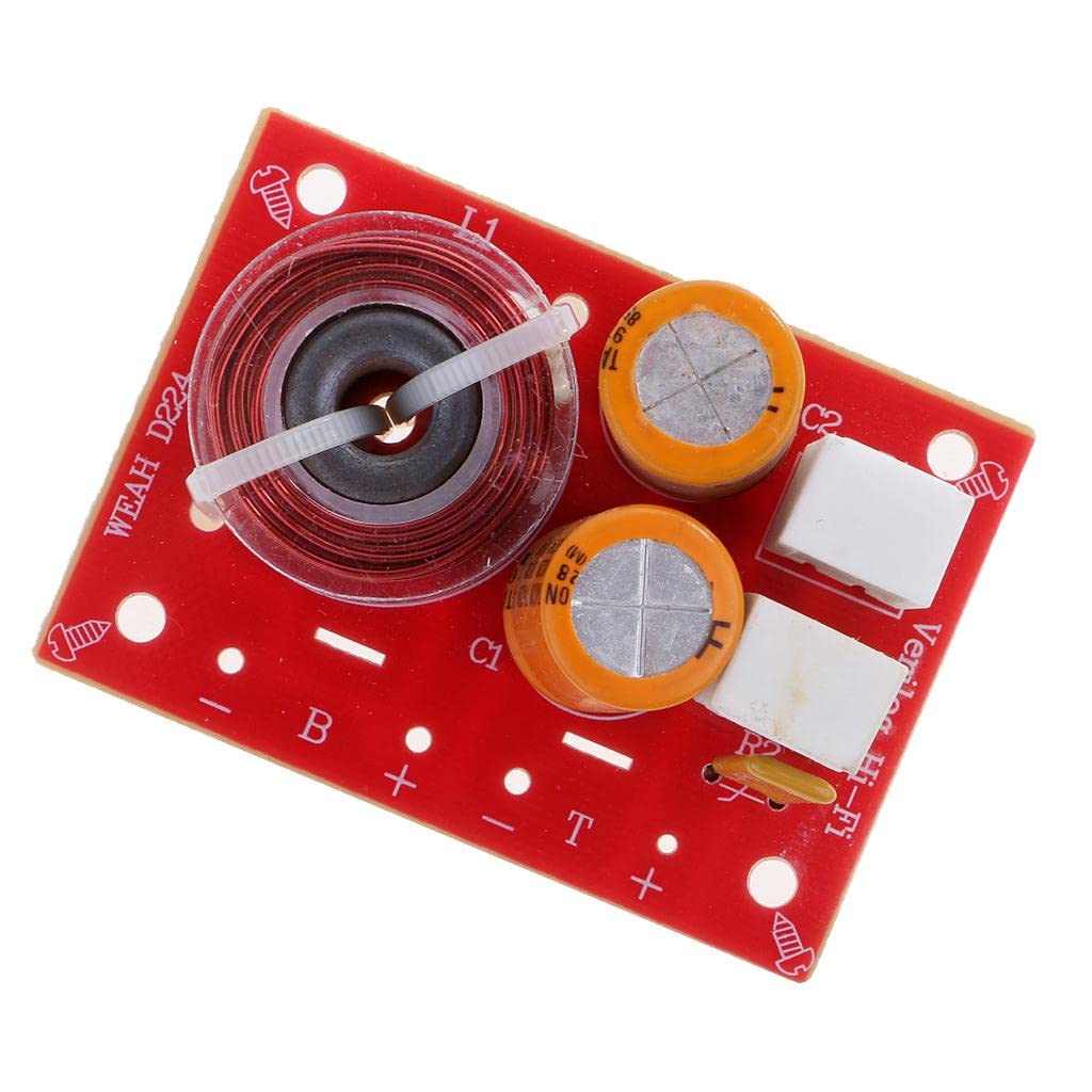 myaddiction D224 80W Treble Bass Frequency Distributor Subwoofer Divider oxygen-free copper for Home and Car DIY