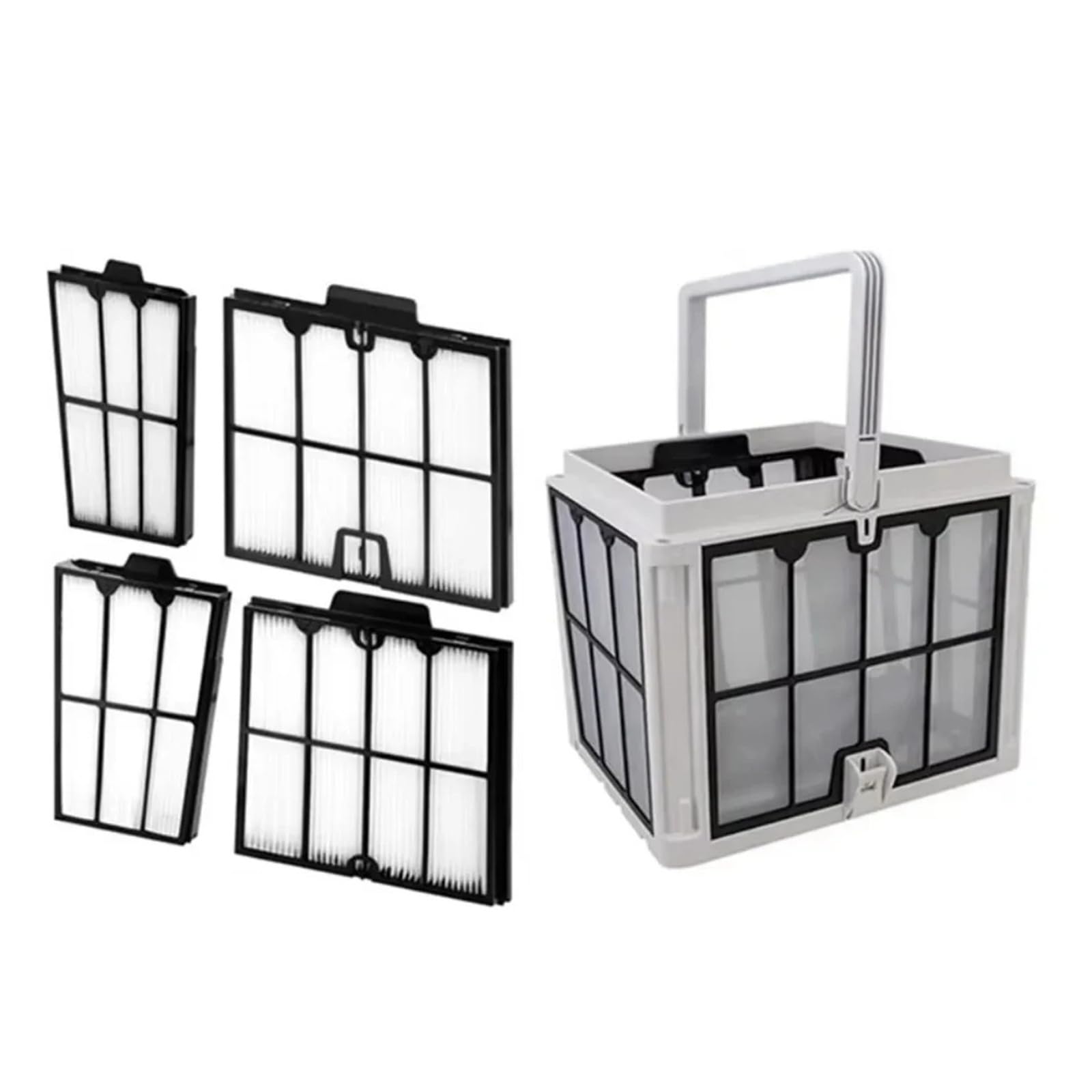 Cartucho de Filtro Plisado 9991467‑R4, Compatible con Dolphin | Compatible con el accesorio de repuesto for limpieza robótica de piscinas Proteus,Active,M600,S300i