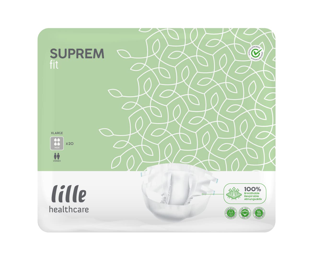 Suprem Fit Maxi - Gr. X-Large - Windelhose für schwere Inkontinenz und Doppelinkontinenz