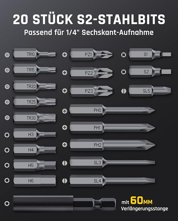 Fanttik S2 Pro 3.7V Electric Screwdriver & E2 Ultra 3.7V Mini Electric Screwdriver