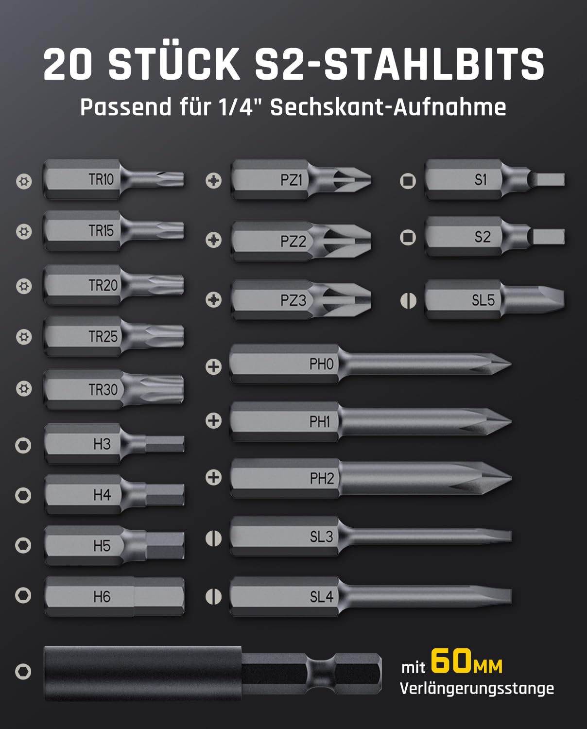 Fanttik S2 Pro 3,7V Elektroschrauber & E2 Ultra 3.7V Mini Elektro Schraubendreher Set