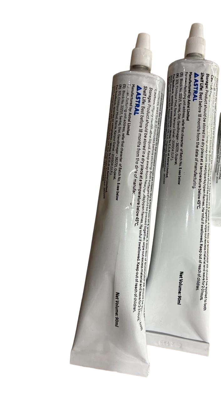 Bond GRIP XR - SET OF 2(90+90) Astral Adhesives, Tube Synthetic Rubber Based Adhesive-image-47