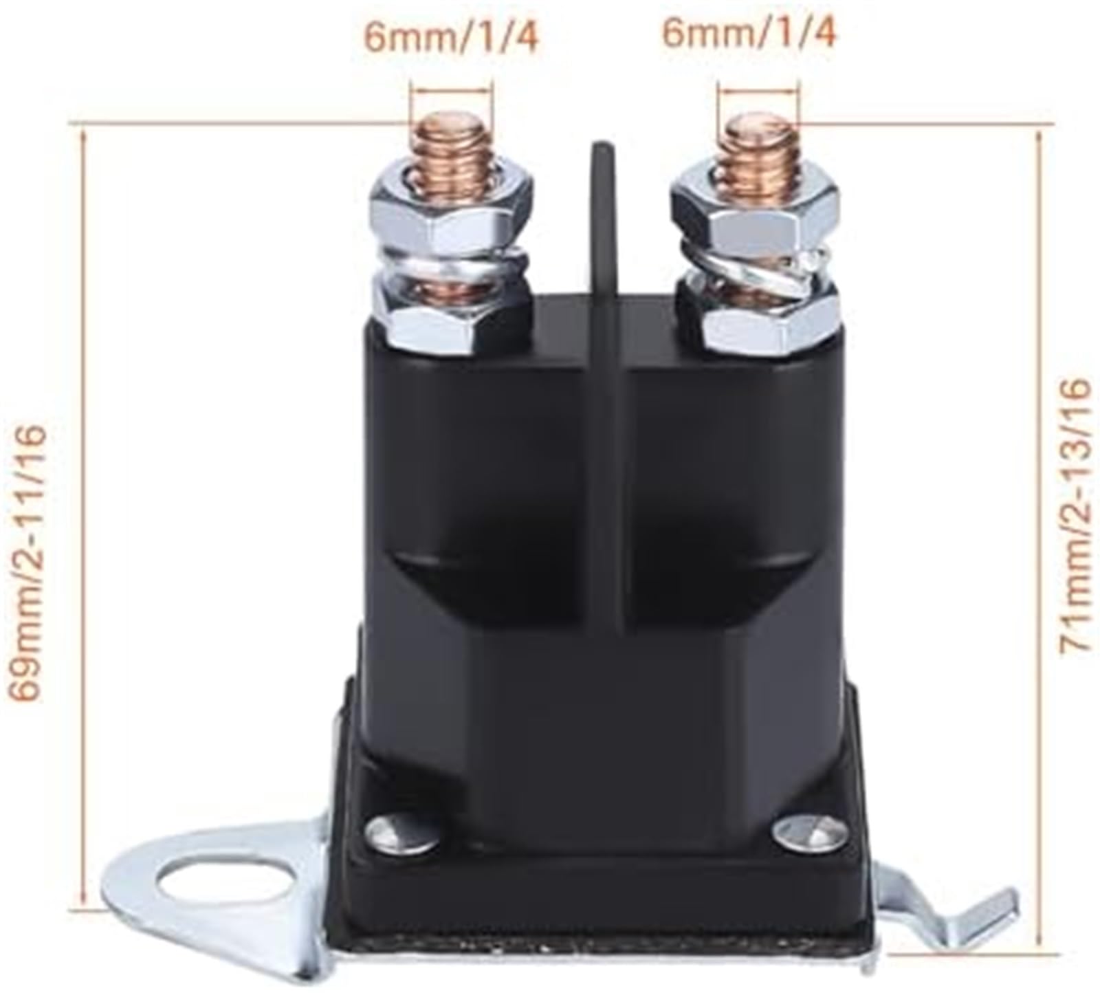 Solenoide de Arranque 582042801 192507 for Tractor cortacésped Husqvarna Craftsman YS4500 LT2000 YT3000 582042802 532192507, 12 V, 4 Postes. Solenoide de Arranque de la cortadora de césped