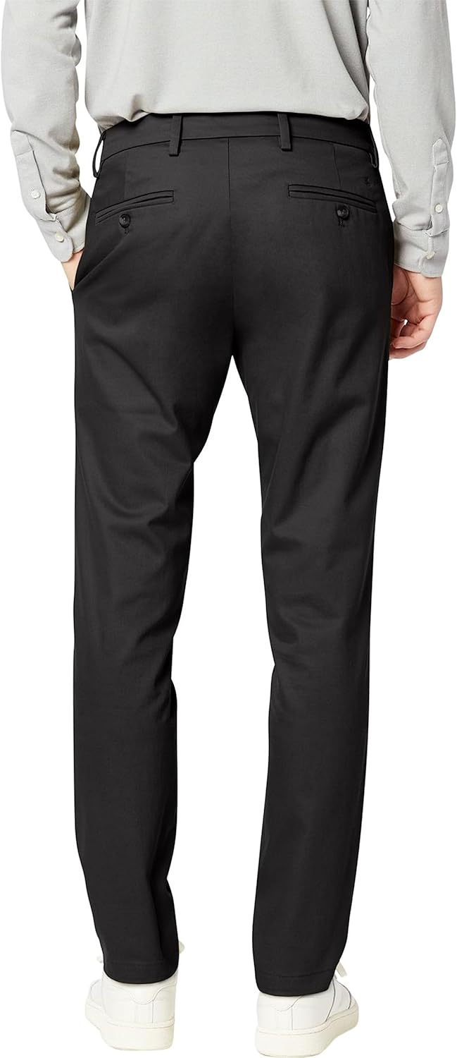 Dockers Men's Slim Fit Signature Khaki Lux Cotton Stretch Pants - Image 3