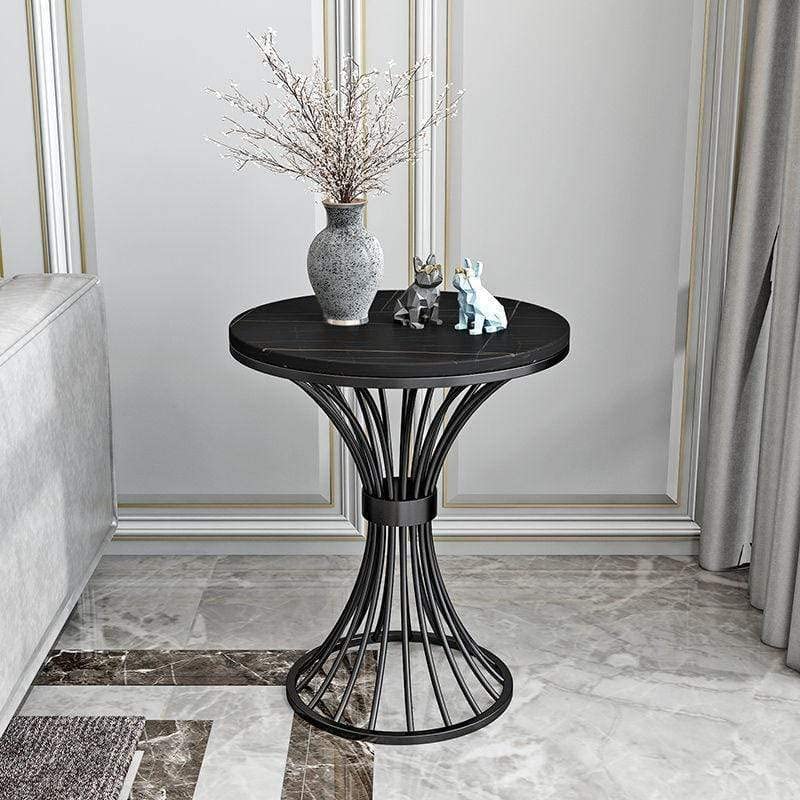 Image of Coffee Table Nesting Side Set Circular and Pattern Wooden Tables, Living. Room Bedroom Apartment Modern Industrial cooffee Table, Night satnd, end Table
