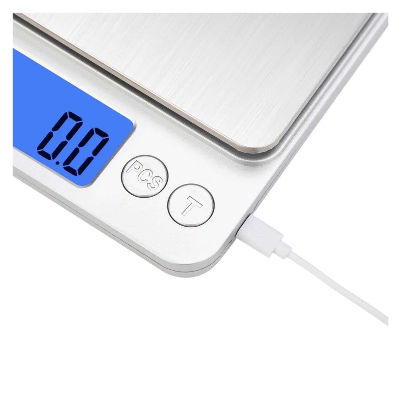 Báscula electrónica de cocina Básculas de cocina acero inoxidable(5kg-0.1g)