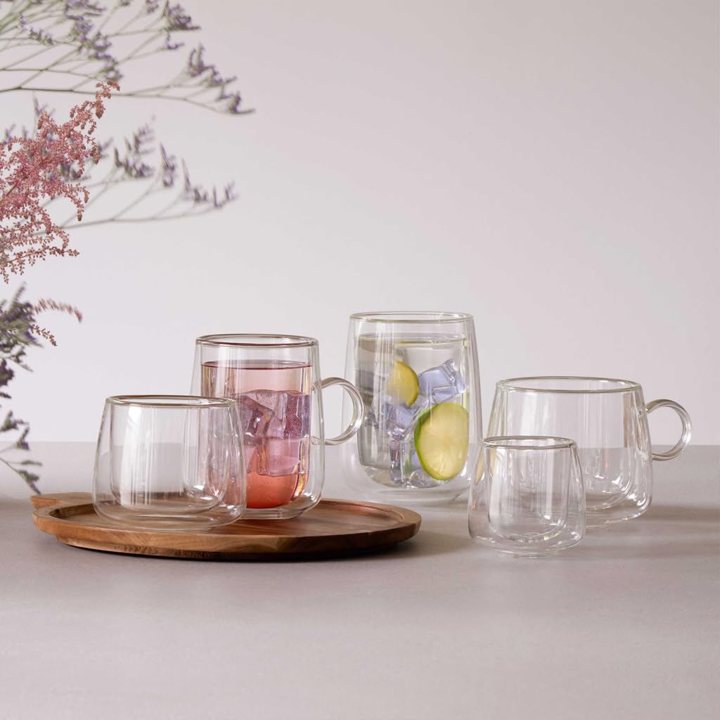 Verres Latte Macchiato Double Paroi Villeroy & Boch Artesano Hot&Cold – 250ml Résistants Micro-ondes