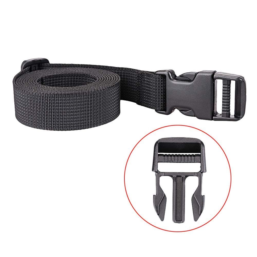 DIY Crafts Pack of 1 Pcs, Multi Colour, 78" x 2" inch Nylon Strap Buckle Packing Straps Tra(Pack of 1 Pcs, Multi Colour) 3